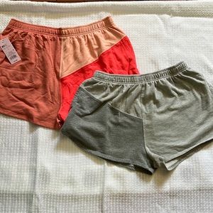 Wild fable color-block lounge shorts Large